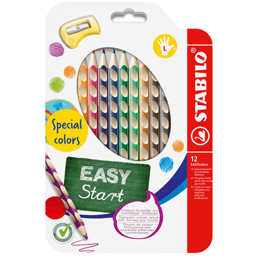4006381606011 - EASYcolors L Buntstifte farbsortiert 4006381606011 STABILO 12 Stück