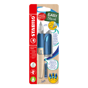 4006381606219 - 5 x Füller EASYbirdy Timber A Blister blau R 4006381606219 - 5 x Füller EASYbirdy Timber A Blister blau R