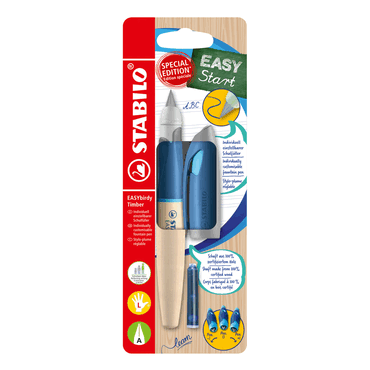 4006381606240 - 3 x Füller EASYbirdy Timber A Blister blau L 4006381606240 - 3 x Füller EASYbirdy Timber A Blister blau L