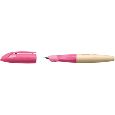4006381606356 - Füller STABILO® EASYbirdy Timber Feder A für Rechtshänder in rosa 4006381606356 - Füller STABILO® EASYbirdy Timber Feder A für Rechtshänder in rosa