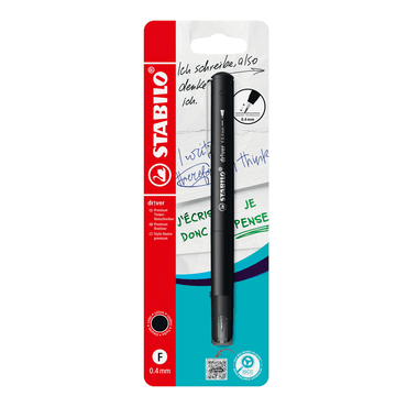 4006381614924 - 10 x Fineliner dr!ver fine Blister 1 Stück 1 Farbe schwarz 4006381614924 - 10 x Fineliner dr!ver fine Blister 1 Stück 1 Farbe schwarz