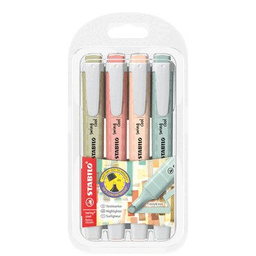 4006381619974 - Textmarker swing cool NatureCOLORS 275 4-09 Pack 4-farbig sortiert 1-4mm Keilspitze 4006381619974 4 Stück 4006381619974 - Textmarker swing cool NatureCOLORS 275 4-09 Pack 4-farbig sortiert 1-4mm Keilspitze 4006381619974 4 Stück