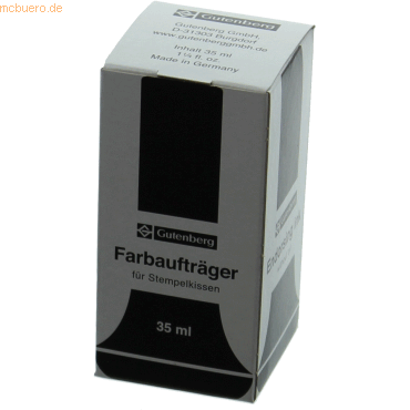 4006677200060 - Stempelfarbe ohne Öl 35ml schwarz