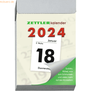 4006928022908 - 10 x Tagesabreißkalender 301 S 41x59cm 2024 4006928022908 - 10 x Tagesabreißkalender 301 S 41x59cm 2024