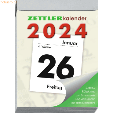 4006928022939 - 5 x Tagesabreißkalender 305 XL 82x107cm 2024