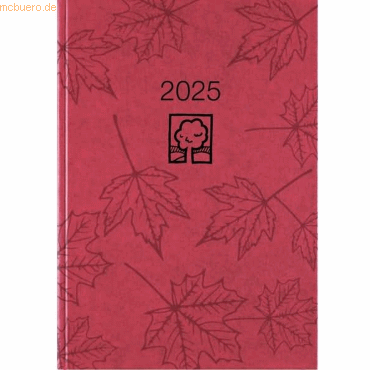 4006928024780 - Taschenkalender 610 Recycling 102x142cm 7 Tage 6 Seiten wein