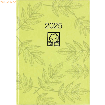 4006928024797 - Taschenkalender 610 Recycling 102x142cm 7 Tage 6 Seiten grün