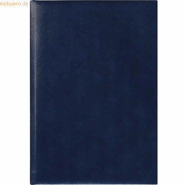 Zettler Buchkalender 873 14,5x21cm 1 Tag/1 Seite blau 2025