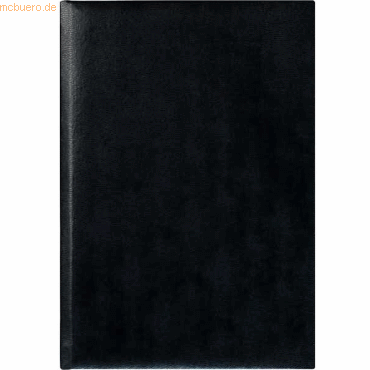 4006928025183 - Buchkalender 873-0020 schwarz 1 Tag   1 Seite 15x21cm (A5) 2025 4006928025183 Zettler