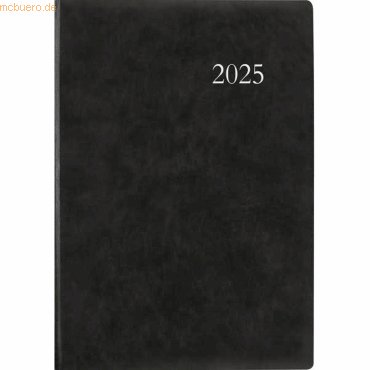 4006928025282 - Buchkalender 886-0021 anthrazit 1 Tag   1 Seite 21x295cm (A4) 2025 4006928025282 Zettler