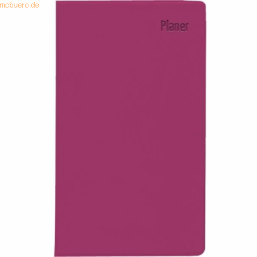 4006928025497 - Taschenplaner 501 95x16cm 1 Monat 1 Seite Leporello rosa 2025