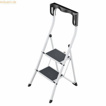 4007126241764 - Klapptritt K75 ComfortLine Stahl Tragfähigkeit 150 kg 2 Stufen Tritthöhe 470 mm 4007126241764 - Klapptritt K75 ComfortLine Stahl Tragfähigkeit 150 kg 2 Stufen Tritthöhe 470 mm