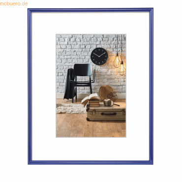 4007249616562 - - Bilderrahmen Sevilla 21 x 297 cm (b x h) 15 x 20 cm (b x h) Polystyrol Kunststoff blau 4007249616562 - - Bilderrahmen Sevilla 21 x 297 cm (b x h) 15 x 20 cm (b x h) Polystyrol Kunststoff blau