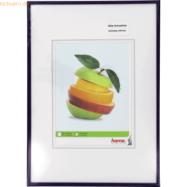 4007249616579 - - Bilderrahmen Sevilla 297 x 42 cm (b x h) 18 x 24 cm (b x h) Polystyrol Kunststoff blau