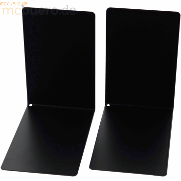 4007735430115 - Buchstützen 4301 schwarz 85 x 140 x 140 mm 4007735430115 4301-11 2 Stück