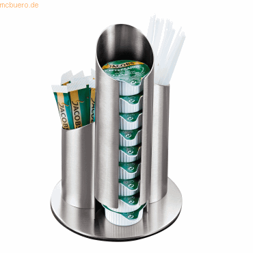 4007796037421 - Multi Portionsspender Edelstahl matt für Sahne Zucker Stäbchen usw 4007796037421 Esmeyer 4007796037421 - Multi Portionsspender Edelstahl matt für Sahne Zucker Stäbchen usw 4007796037421 Esmeyer