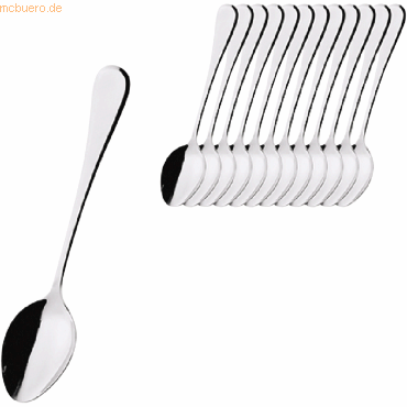 4007796043354 - Kaffeelöffel CELINE 208-054 Chromstahl si 4007796043354 12 Stück 4007796043354 - Kaffeelöffel CELINE 208-054 Chromstahl si 4007796043354 12 Stück