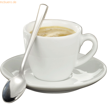 4007796043385 - ESMEYER Espresso- Moccalöffel STOCKHOLM aus Edelstahl 18 10 poliert ca 115 cm 12 Stück 4007796043385 - ESMEYER Espresso- Moccalöffel STOCKHOLM aus Edelstahl 18 10 poliert ca 115 cm 12 Stück