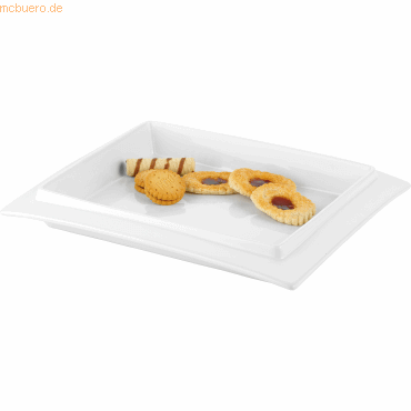 4007796054480 - Gebäckschalen Betty Hart-Porzellan L 295 × B 235 mm Spülmaschinenfest weiß 8 Stück 4007796054480 - Gebäckschalen Betty Hart-Porzellan L 295 × B 235 mm Spülmaschinenfest weiß 8 Stück