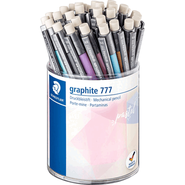 4007817054697 - Druckbleistift graphite 777 pastel 36er Köcher