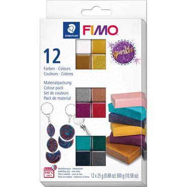 4007817096543 - Modelliermasse Set Fimo effect sparkle MP 4007817096543 - Modelliermasse Set Fimo effect sparkle MP