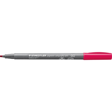 4007817098936 - 10 x Pigment calligraphy pen bordeauxrot