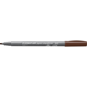 4007817099216 - 10 x Pigment calligraphy pen braun