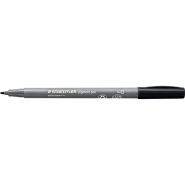 4007817099445 - 10 x Pigment pen intensiv schwarz 4007817099445 - 10 x Pigment pen intensiv schwarz
