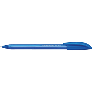 4007817101285 - 10 x Kugelschreiber ball 4320 F blau