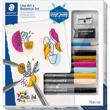 4007817102374 - 61 371-2 Lettering Set 10-teilig Brush 371 Lettering Set 4007817102374 STAEDTLER