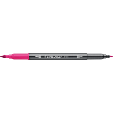 4007817108246 - 10 x Doppelfasermaler wasservermalbar rose