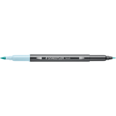 4007817108536 - 10 x Doppelfasermaler wasservermalbar pastellblau