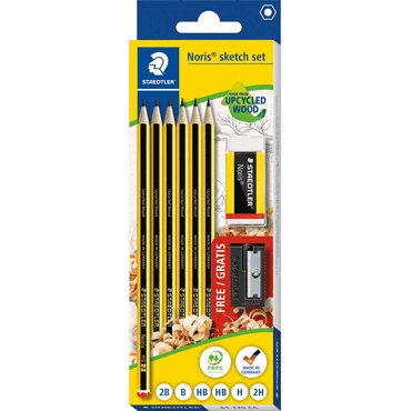 4007817113066 - 12 x Bleistift Noris 120 Set 2B B HB HB H 2H 6 Stück 4007817113066 - 12 x Bleistift Noris 120 Set 2B B HB HB H 2H 6 Stück