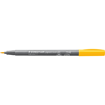 4007817147238 - 10 x Pigment brush pen sonnengelb 4007817147238 - 10 x Pigment brush pen sonnengelb