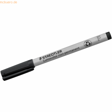 Staedtler Folienschreiber Lumocolor F nonpermanent schwarz