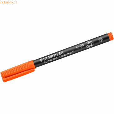 4007817310625 - Folienstift 317 M orange 10 mm permanent 4007817310625 Staedtler (Lumocolor)