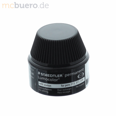 4007817487099 - STAEDTLER 487179 - Nachfüllstation Lumocolor permanent Universalstifte schwarz