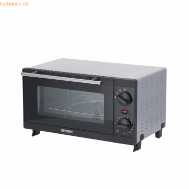 4008146008955 - 2052-000 SEVERIN TO 2052 Minibackofen 800 W schwarz silber 2052-000 4008146008955