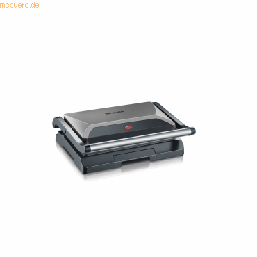4008146024405 - SEVERIN Kompakt-Multigrill KG 2394 800 Watt grau schwarz 4008146024405 - SEVERIN Kompakt-Multigrill KG 2394 800 Watt grau schwarz