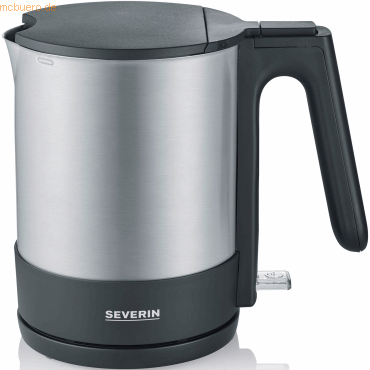 4008146032578 - SEVERIN Wasserkocher 17 L Schwarz Silber 2200 W Kabellos WK 3409 4008146032578 - SEVERIN Wasserkocher 17 L Schwarz Silber 2200 W Kabellos WK 3409