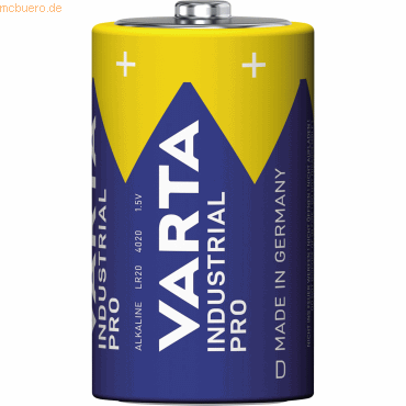 4008496356447 - VARTA Industrial Alkaline Mono 15V 4020 04020211111 Kartonware (Inhalt 20 Stück) 4008496356447 - VARTA Industrial Alkaline Mono 15V 4020 04020211111 Kartonware (Inhalt 20 Stück)