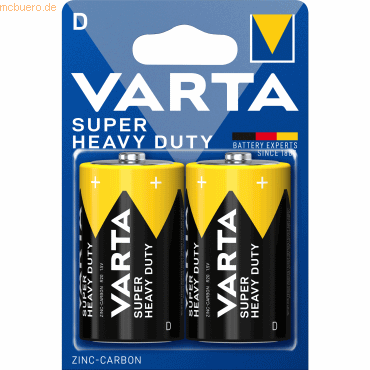 4008496556342 - Batterie Superlife D Mono R20 15 Volt 4008496556342 Varta 2 Stück 4008496556342 - Batterie Superlife D Mono R20 15 Volt 4008496556342 Varta 2 Stück