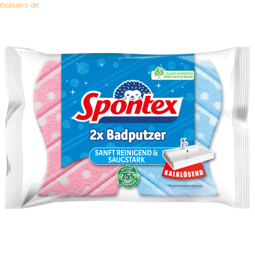 4008508464009 - Schwamm Badputzer 19321009 sortiert 2 Stück 4008508464009 - Schwamm Badputzer 19321009 sortiert 2 Stück