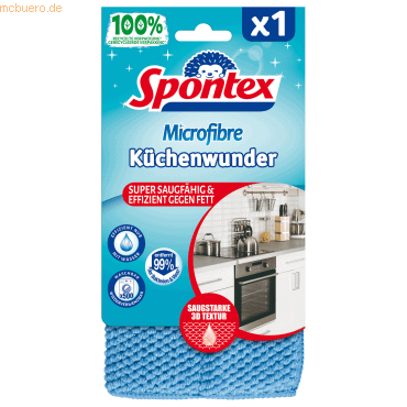 4008600207115 - Microfasertuch Küchenwunder 19141050 4008600207115 SPONTEX 4008600207115 - Microfasertuch Küchenwunder 19141050 4008600207115 SPONTEX
