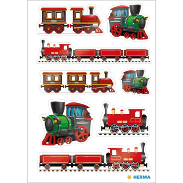 4008705154925 - 10 x HERMA Schmucketikett MAGIC Eisenbahn Folie 1 Bl 1 Pack 4008705154925 - 10 x HERMA Schmucketikett MAGIC Eisenbahn Folie 1 Bl 1 Pack