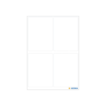 4008705156592 - 10 x HERMA Sticker HOME Etiketten weiss 40x55 24Et