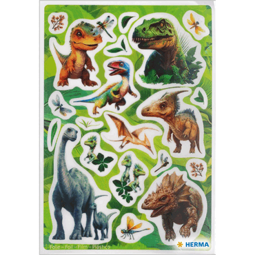 4008705156882 - 10 x HERMA Schmucketikett MAGIC Dinos Folie 1 Bl 1 Pack 4008705156882 - 10 x HERMA Schmucketikett MAGIC Dinos Folie 1 Bl 1 Pack