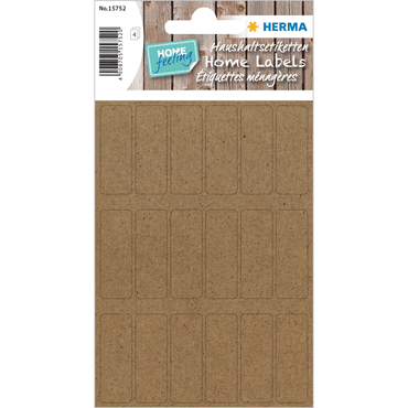 4008705157520 - 10 x HERMA Sticker HOME Etiketten Silphie 12x34 72Et 4008705157520 - 10 x HERMA Sticker HOME Etiketten Silphie 12x34 72Et