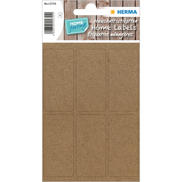 4008705157551 - 10 x HERMA Sticker HOME Etiketten Silphie 26x54 24Et 4008705157551 - 10 x HERMA Sticker HOME Etiketten Silphie 26x54 24Et