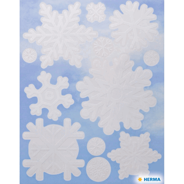 4008705157575 - HERMA Fensterbild Schneeflocke 12St 1Bl 4008705157575 - HERMA Fensterbild Schneeflocke 12St 1Bl